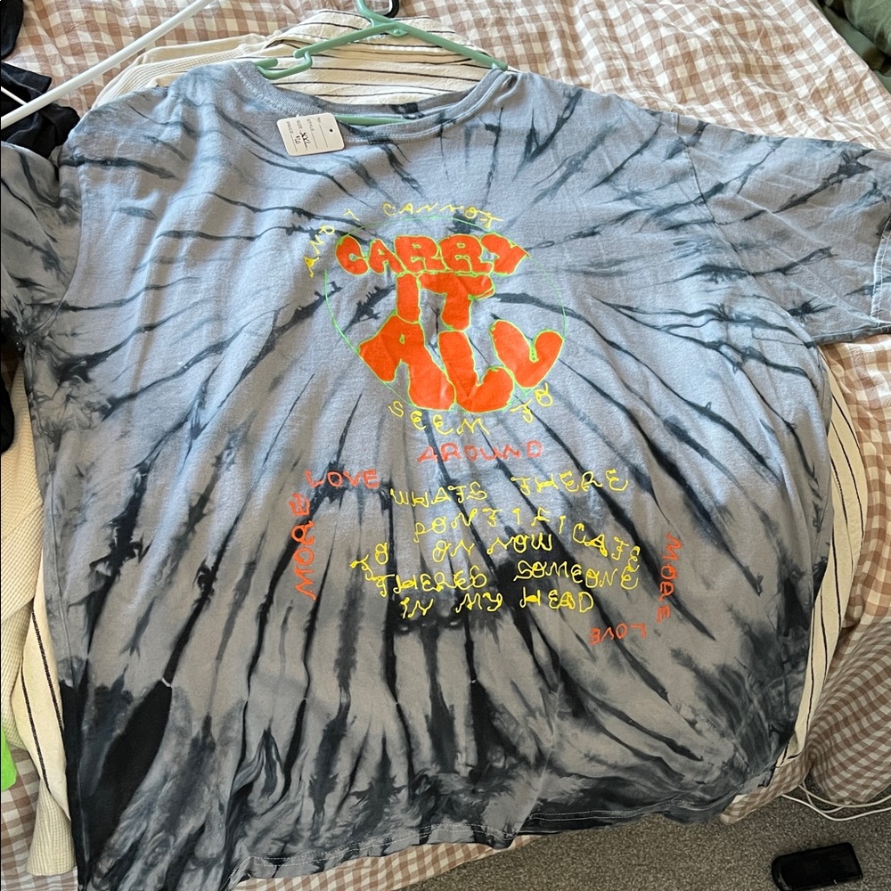 Bon Iver Graphic Tie-Dye T-Shirt